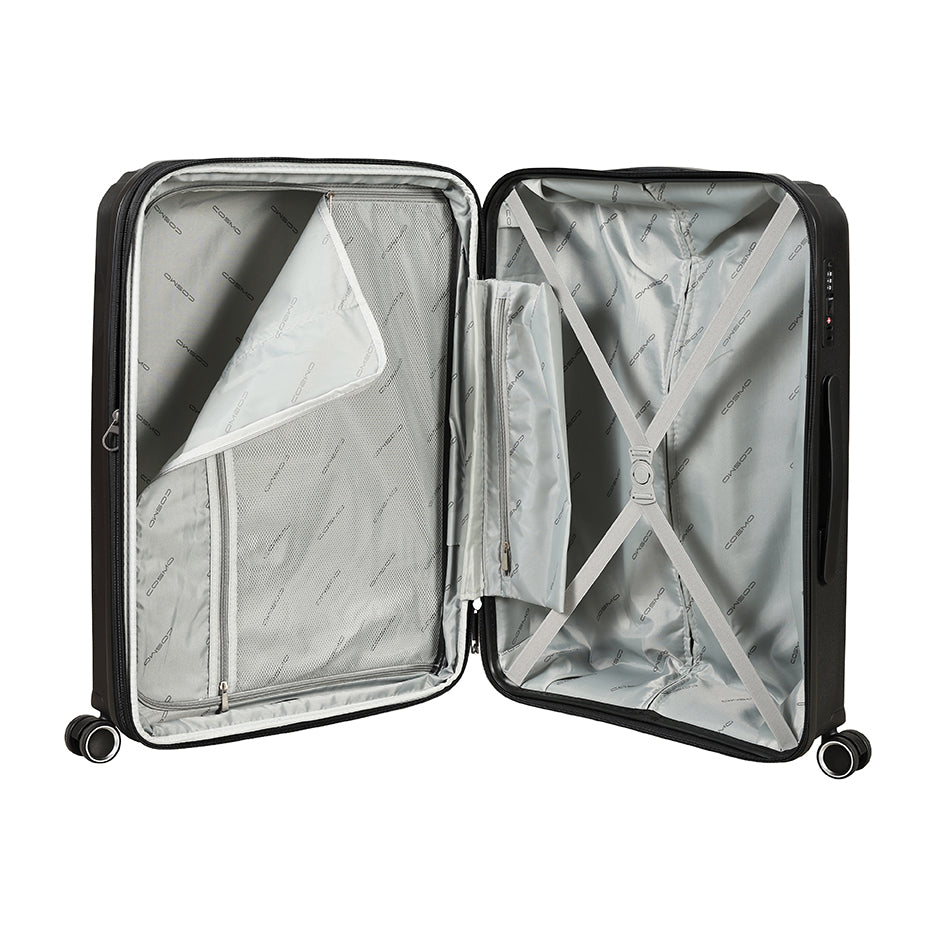 Cosmo Crystal 70 cm Hard Luggage Trolley Case