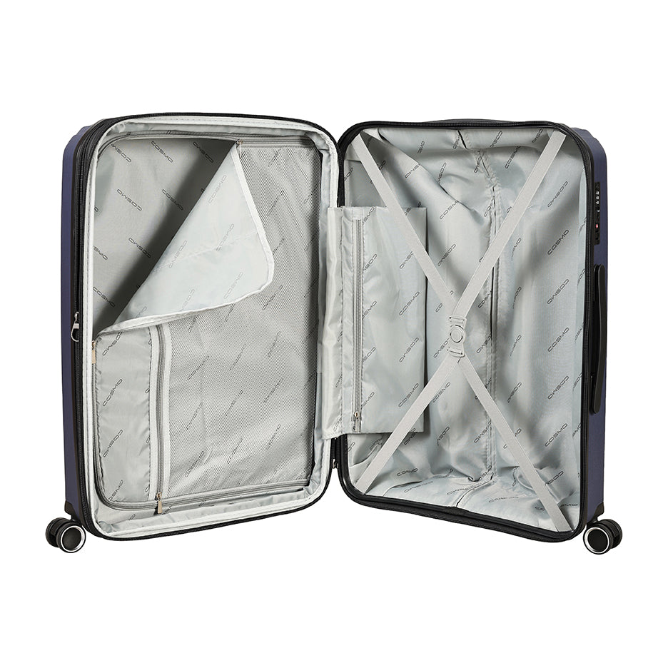 Cosmo Crystal 70 cm Hard Luggage Trolley Case
