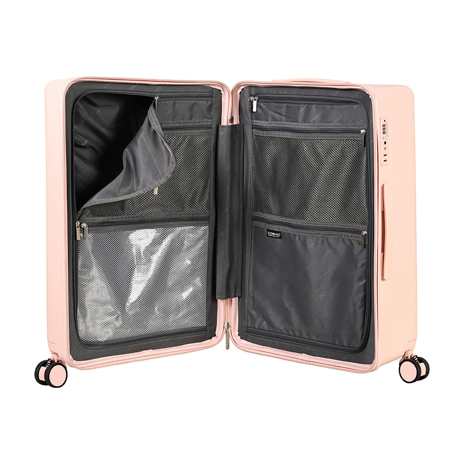 Cosmo Trekker 65 cm Hard Luggage Trolley Case