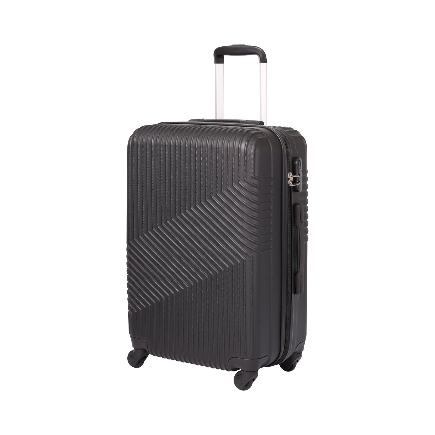 Cosmo Duralite HC 4W-28 Hard Luggage Trolley Case