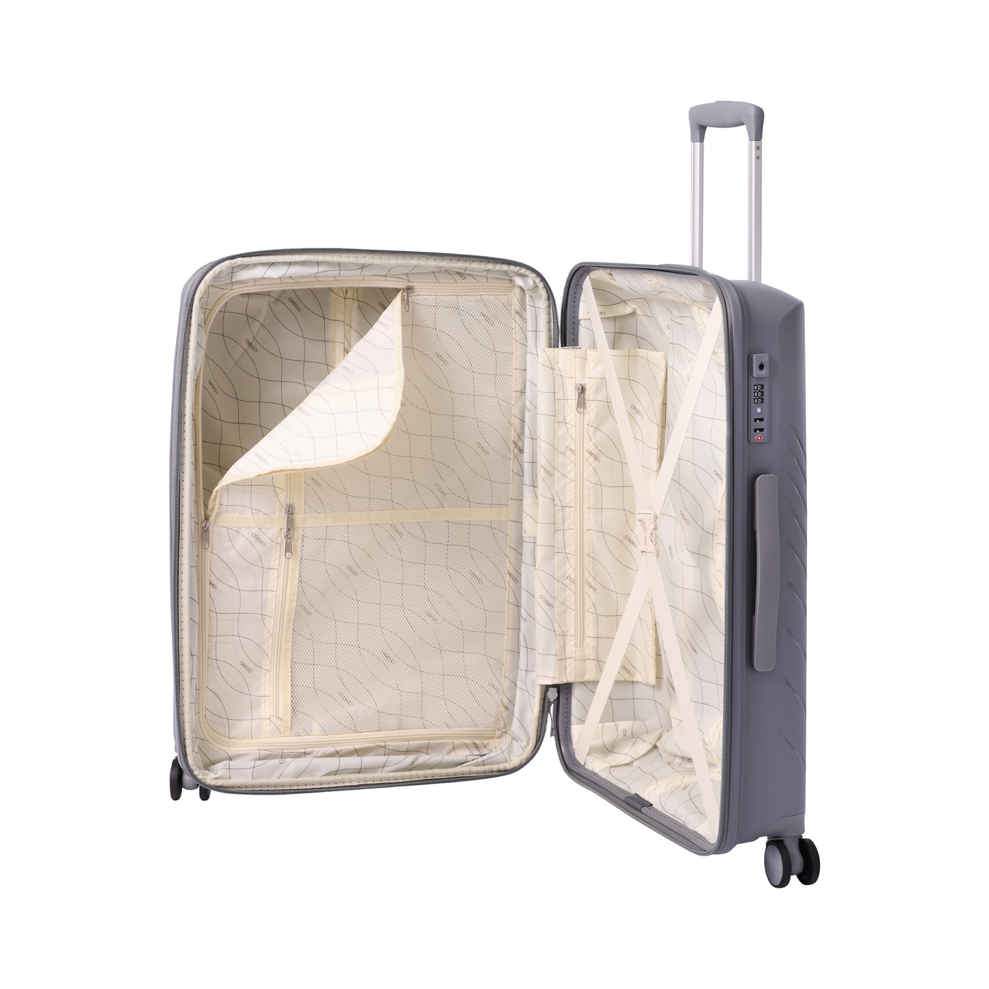 Cosmo Nautica 50 cm Hard Luggage Trolley Case