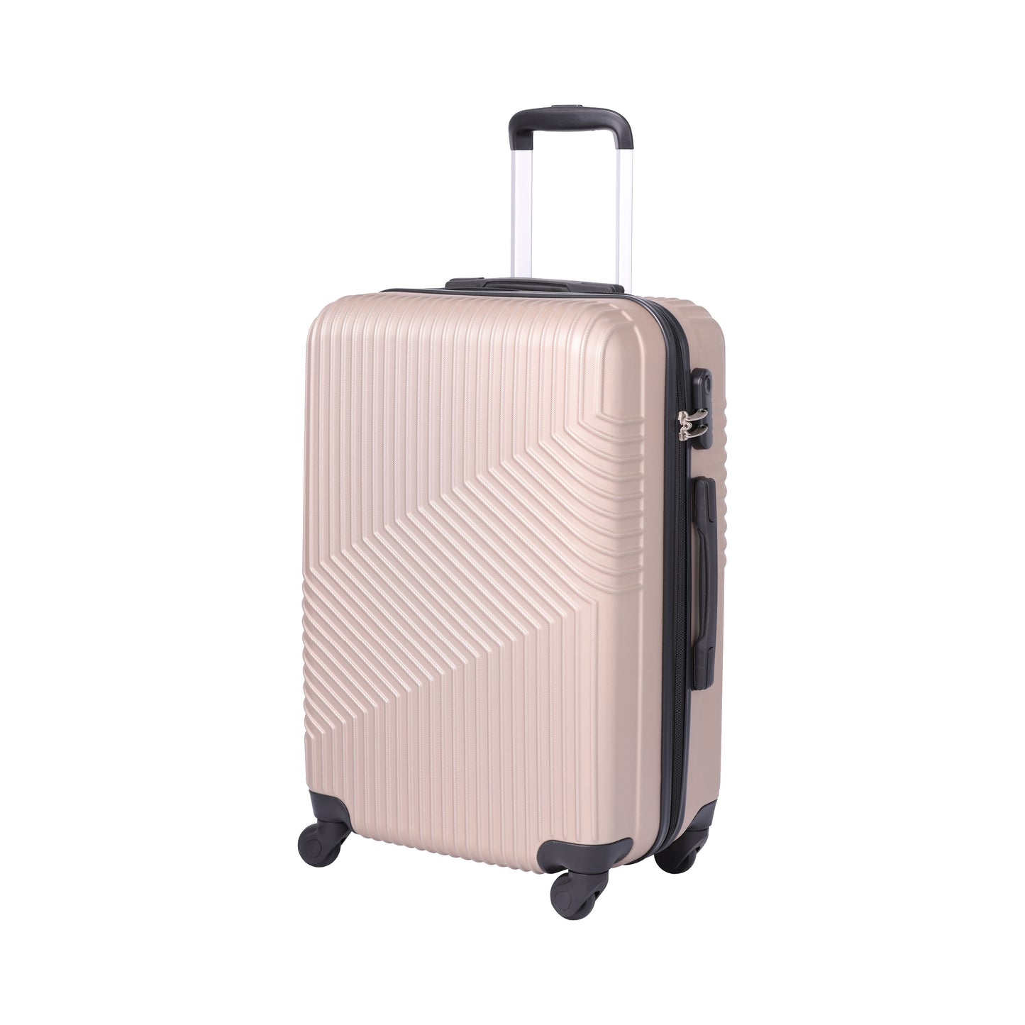 Cosmo Duralite HC 4W-28 Hard Luggage Trolley Case