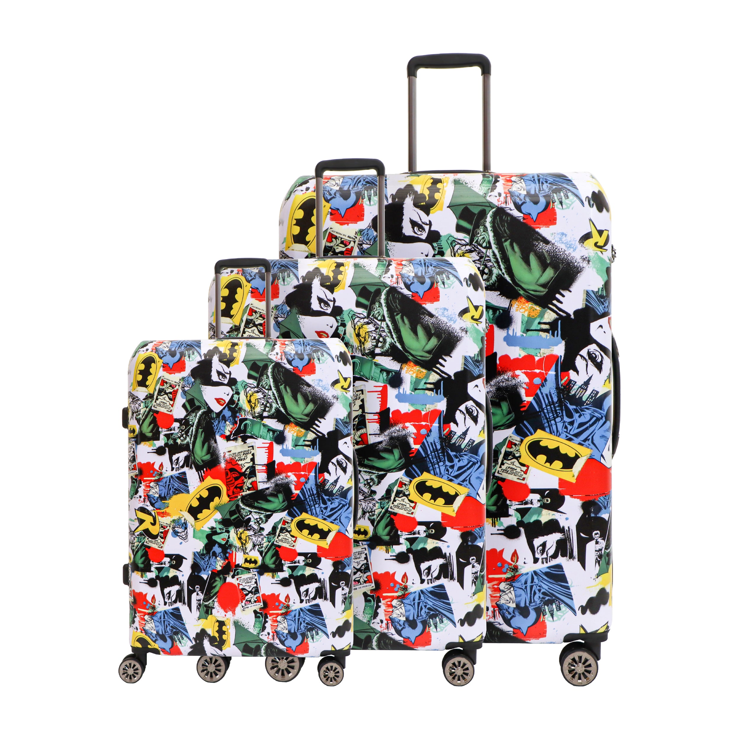 Cosmo Batman 8W Luggage Trolley Case Set