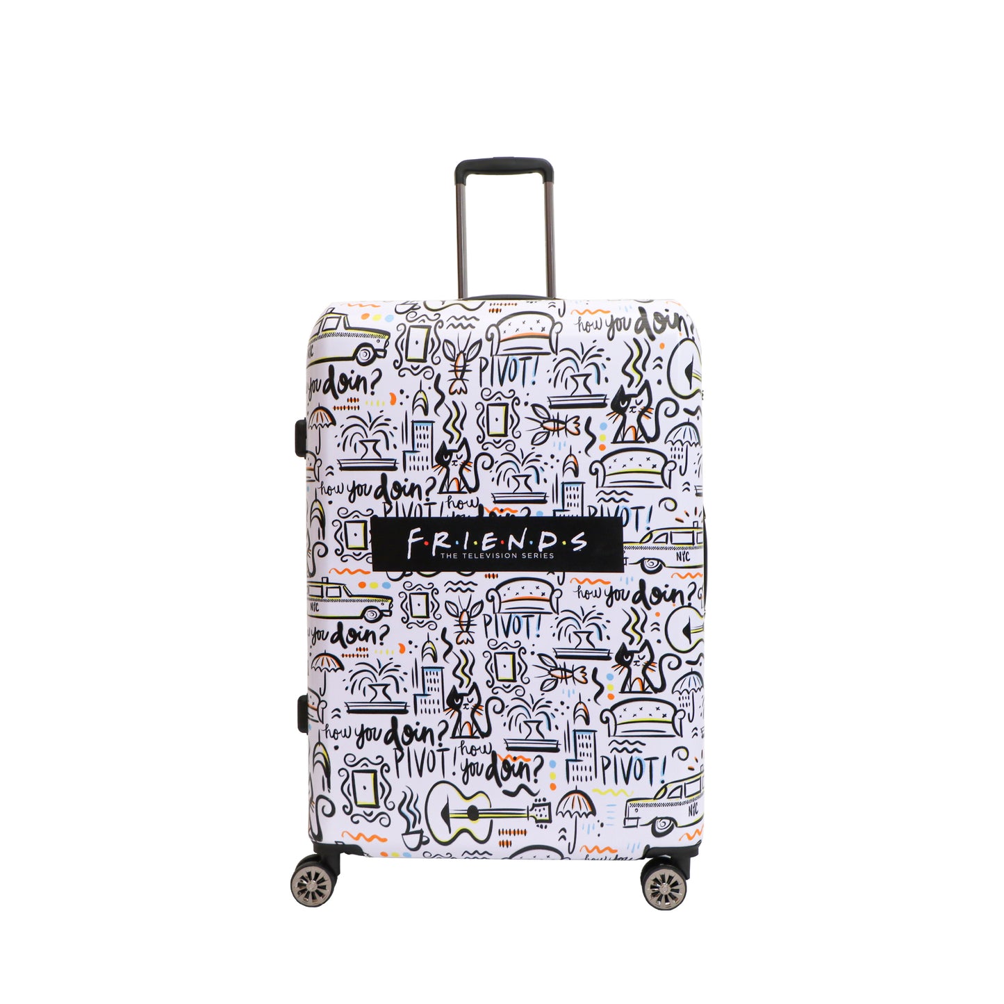 Cosmo Friends 8W-26" Hard Luggage Trolley Case