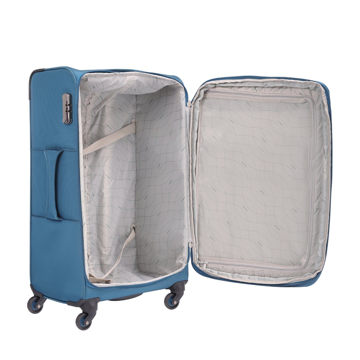 Cosmo Iridium 4W 65 cm Soft Luggage Trolley Case
