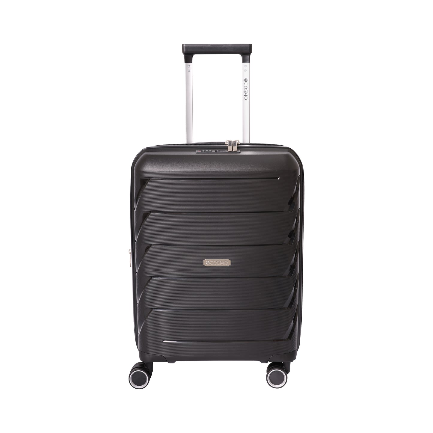 Cosmo Solitaire 70 cm Hard Luggage Trolley Case