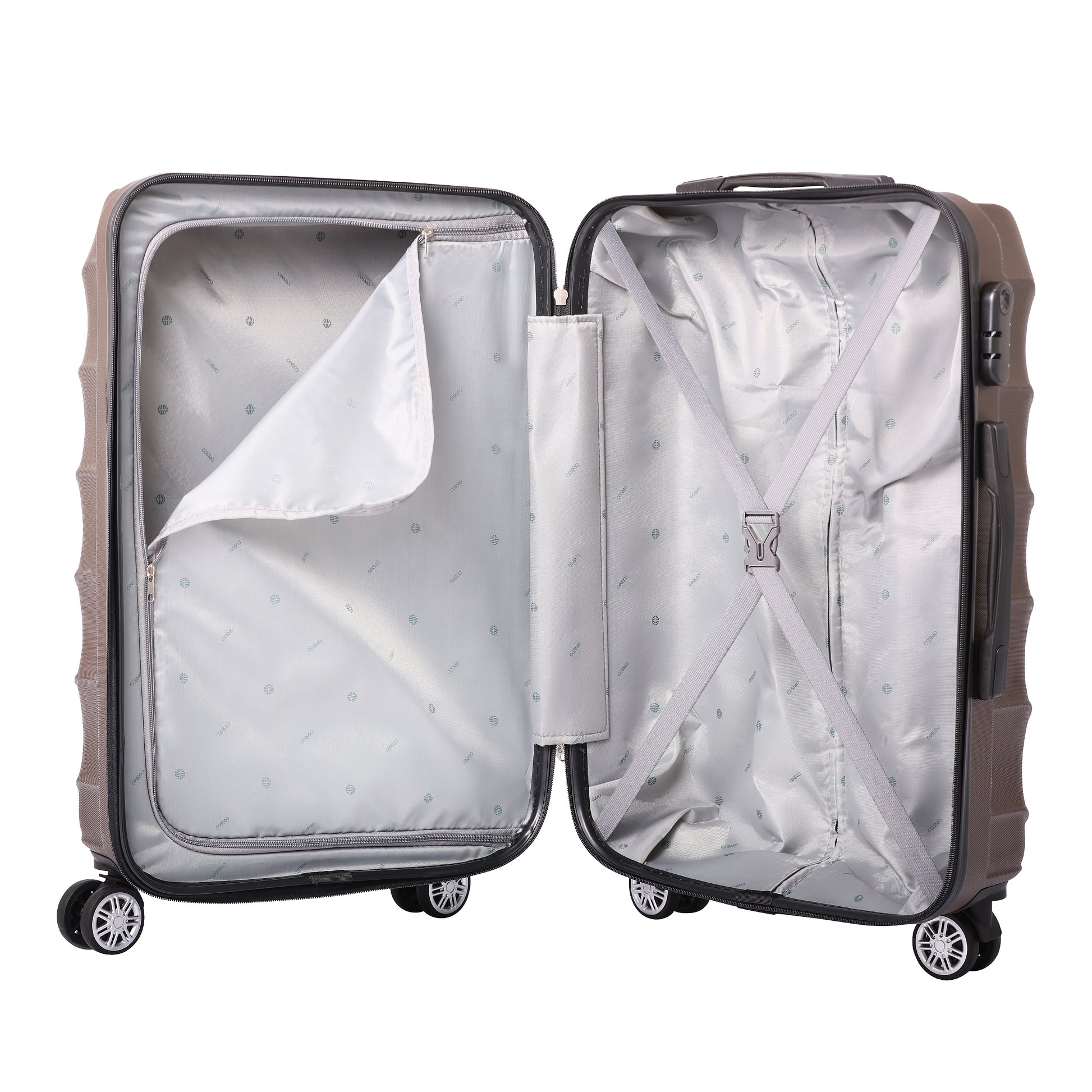 Cosmo Vector 4W 50 cm Hard Luggage Trolley Case